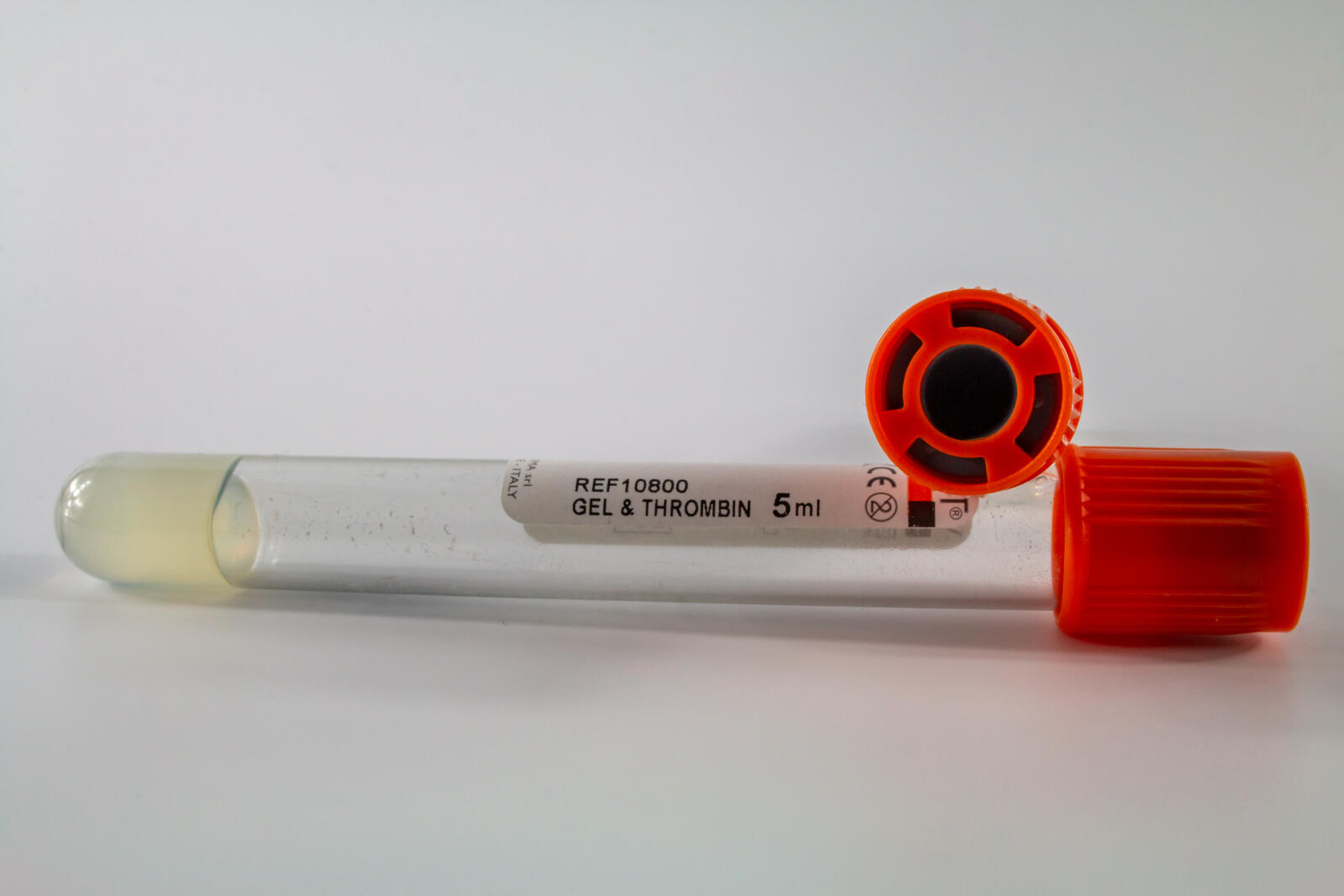 Quick serum tubes